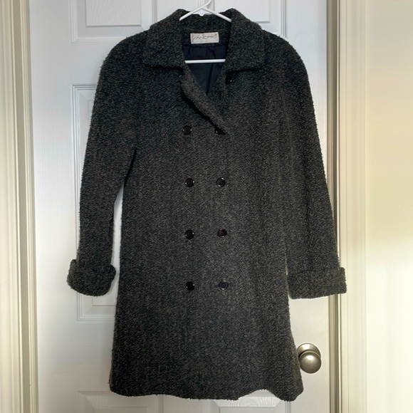 Sandro Long wool dress coat| gray|size L - Picture 1 of 7